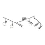 Ledvance LED Kohdevalaisin GU10 Aluminium 6x 3W - 827 Erittäin Lämmin Valkoinen 