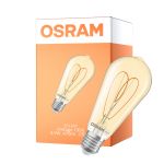 Osram Vintage 1906 LED E27 Edison Filament Kulta 4.9W 470lm - 922 Erittäin Lämmin Valkoinen | Paras Värintoisto - Himmennettävä - Korvaa 40W