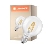Ledvance Classic LED Globe E27 Globe Filament Kirkas 3.8W 806lm - 827 Erittäin Lämmin Valkoinen | Korvaa 60W