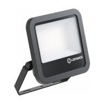 Ledvance LED Valonheitin Aluminium Musta 69W 10000lm 100D - 865 Päivänvalo Valkoinen | IP66 - Symmetrinen