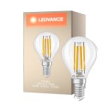 Ledvance Classic LED E14 Päärynä Filament Kirkas 3.4W 470lm - 827 Erittäin Lämmin Valkoinen | Himmennettävä - Korvaa 40W