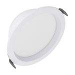 Ledvance LED Alasvalo Comfort Opaali Aluminium Valkoinen 18W 2160lm 180D - 930-940 CCT | 160mm - Odetnij 150mm - IP44 - Paras Värintoisto - Zigbee Himmennettävä 
