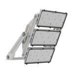 Ledvance LED Valonheitin Max Radial 10 Aluminium Harmaa 1800W 252900lm 10D - 730 Lämmin Valkoinen | IP66 - Symmetrinen