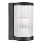 Nordlux Coupar Seinävalaisin Aluminium Musta | IP54 - Sopii E27
