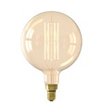 Calex XXL Mega Korkea lumen Kulta Globe LED E27 G125 Filament 10.5W 1100lm- 821 Erittäin Lämmin Valkoinen | Himmennettävä