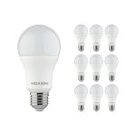 Monipakkaus 10x Noxion Lucent Classic LED E27 Päärynä Matta 11W 1055lm - 827 Erittäin Lämmin Valkoinen | Himmennettävä - Korvaa 75W