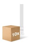 Monipakkaus 10x Noxion Lucent PL-S LED  6W - 827 Erittäin Lämmin Valkoinen | 4-Nastaa - Korvaa 11W