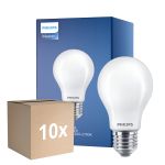 Monipakkaus 10x Philips Master LED E27 Päärynä Filament Matta 3.4W 470lm - 922-927 Dim To Warm | Paras Värintoisto - Himmennettävä - Korvaa 40W