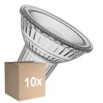 Monipakkaus 10x Ledvance LED Kohdevalaisin GU10 PAR16 6.9W 650lm 120D - 940 Kylmä Valkoinen | Paras Värintoisto - Himmennettävä - Korvaa 80W