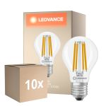Monipakkaus 10x Ledvance Classic LED E27 Päärynä Filament Kirkas 11W 1521lm - 827 Erittäin Lämmin Valkoinen | Korvaa 100W