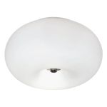 Eglo Kattovalo Optica Teräs Satiini Nikkeli | Sopii 2x E27