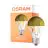 Osram Classic LED E27 Päärynä Filament Mirror Kulta 6.5W 650lm - 827 Erittäin Lämmin Valkoinen | Korvaa 50W