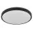 Ledvance LED Bulkhead Orbis London Musta 24W 1450lm - 830 Lämmin Valkoinen | 400mm - IP20