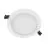 Ledvance Downlight Slim Alu Aluminium Valkoinen 13W 1300lm 90D - 840 Kylmä Valkoinen | Odetnij 150 - IP44 - Dali Himmennettävä 