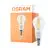 Osram Smart+ Mattamustaer Classic LED E14 Päärynä Filament Kirkas 4W 470lm - 827 Erittäin Lämmin Valkoinen | Himmennettävä - Via Smart Device Only - Korvaa 40W