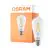 Osram Smart+ Mattamustaer E27 Edison Filament Kirkas 6W 806lm - 827 Erittäin Lämmin Valkoinen | Himmennettävä - Via Smart Device Only - Korvaa 60W