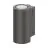 Ledvance Seinävalaisin Urban Vario Aluminium Harmaa Up & Down 29W 2600lm - 822-827 CCT | IP65 