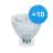 Monipakkaus 10x Ledvance Performance LED Kohdevalaisin Heijastin GU4 MR11 4.2W 345lm 36D - 840 Kylmä Valkoinen | Korvaa 35W