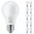 Monipakkaus 10x Philips Corepro LED Lamppu E27 Päärynä Matta 7W 806lm - 827 Erittäin Lämmin Valkoinen | Korvaa 60W