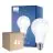 Monipakkaus 4x Philips Classic LED Lamppu E27 Päärynä Matta 17.5W 2452lm - 827 Erittäin Lämmin Valkoinen | Korvaa 150W