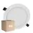 Monipakkaus 4x Ledvance Downlight Slim Alu Valkoinen 16W 1600lm 90D - 830 Lämmin Valkoinen | Odetnij 175mm - IP44 