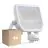 Monipakkaus 4x Ledvance LED Valonheitin Aluminium Valkoinen 41W 6000lm 100D - 840 Kylmä Valkoinen | IP65 - Liike- Ja Valotunnistin - Symmetrinen