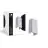 D'Lite Seinävalaisin Aurora Hopea Up & Down 6.5W 500lm - 830-840 CCT | IP54