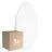 Monipakkaus 5x Ledvance LED Bulkhead Surface CIRCULAR 500 PS Teräs Valkoinen 42W 3500lm - 840 Kylmä Valkoinen | IP44
