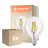Monipakkaus 6x Osram LED Superstar E27 Globe G95 Filament Kirkas 11W 1521lm - 927 Erittäin Lämmin Valkoinen | Paras Värintoisto - Korvaa 100W
