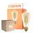 Monipakkaus 4x Osram Vintage 1906 LED E27 Edison Filament Kulta 7.2W 806lm - 824 Erittäin Lämmin Valkoinen | Korvaa 60W