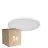 Monipakkaus 5x D'Lite Kattovalo Luma Valkoinen 22W 2000lm - 827 Erittäin Lämmin Valkoinen | IP44 - 42cm