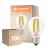 Monipakkaus 10x Ledvance Classic LED E27 Päärynä Filament Kirkas 11W 1521lm - 827 Erittäin Lämmin Valkoinen | Korvaa 100W
