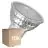 Monipakkaus 10x Osram LED Value Heijastin Spot  GU10 PAR16 6.9W 575lm 60D - 830 Lämmin Valkoinen | Korvaa 80W