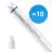 Monipakkaus 10x Philips LED Putki T8 MASTER (EM/Mains) High Output 8W 1050lm - 865 Päivänvalo Valkoinen | 60cm - Korvaa 18W