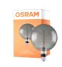 Osram Vintage 1906 LED E27 Globe Filament Smoke 200mm 5W 110lm - 818 Erittäin Lämmin Valkoinen | Korvaa 25W