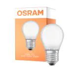 Osram Classic LED E27 Pallo Filament Matta 5.5W 806lm - 827 Erittäin Lämmin Valkoinen | Korvaa 60W