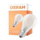 Osram Classic LED E27 Päärynä Filament Matta 6.5W 806lm - 865 Päivänvalo Valkoinen | Korvaa 60W