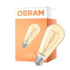 Osram Vintage 1906 LED E27 Edison Filament Kulta 4.9W 470lm - 922 Erittäin Lämmin Valkoinen | Paras Värintoisto - Himmennettävä - Korvaa 40W