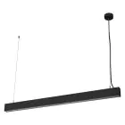 Ledvance LED Office Line Cuboid Katto Musta 42W 4400lm - 840 Kylmä Valkoinen | 3-Vaiheinen Himmennettävä 