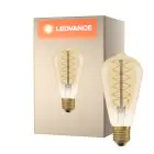 Ledvance Vintage 1906 LED E27 Päärynä Kulta 4.8W 420lm - 822 Erittäin Lämmin Valkoinen | Himmennettävä - Korvaa 37W