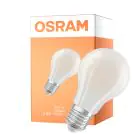 Osram Classic LED E27 Päärynä Filament Matta 3.8W 806lm Ultra Efficiency - 840 Kylmä Valkoinen | Korvaa 60W