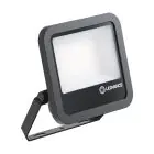 Ledvance LED Valonheitin Aluminium Musta 69W 9150lm 100D - 830 Lämmin Valkoinen | IP66 - Symmetrinen