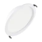 Ledvance LED Alasvalo Comfort Opaali Aluminium Valkoinen 42W 5000lm 180D - 930-940 CCT | 265mm - Odetnij 250mm - IP44 - Paras Värintoisto - Zigbee Himmennettävä 