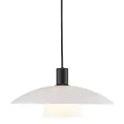 Nordlux Verona Riippuvalaisin Lasi Musta | Sopii 1x E27