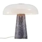 DFTP by Nordlux Pöytävalaisin Glossy Marmori ja Lasi Harmaa | 320mm - Sopii 1x E27