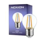 Noxion Lucent LED E27 Pallo Filament Kirkas 2.5W 250lm - 827 Erittäin Lämmin Valkoinen | Himmennettävä - Korvaa 25W