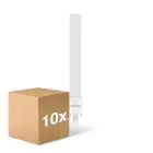 Monipakkaus 10x Noxion Lucent PL-S LED  6W - 830 Lämmin Valkoinen | 2-Nastaa - Korvaa 11W