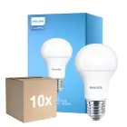 Monipakkaus 10x Philips Corepro LED Lamppu E27 Päärynä Matta 10.5W 1055lm - 930 Lämmin Valkoinen | Paras Värintoisto - Korvaa 75W