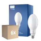 Monipakkaus 6x Philips LED TrueForce Core HPL E27 24.5W 4000lm - 830 Lämmin Valkoinen | Korvaa 125W