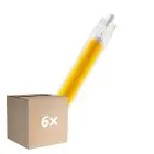 Monipakkaus 6x Osram LED Slim Line R7S LED R7S 118mm Kirkas 8W 806lm - 840 Kylmä Valkoinen | Korvaa 60W
